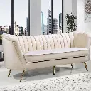 أريكة Alexandrea مخملية 3 مقاعد